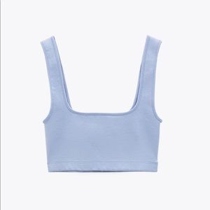 Zara Seamless Cropped Top